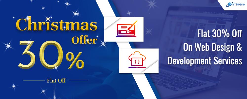 Best Christmas Offer Of 2018 - Flat 30% Off On Web Design & Development