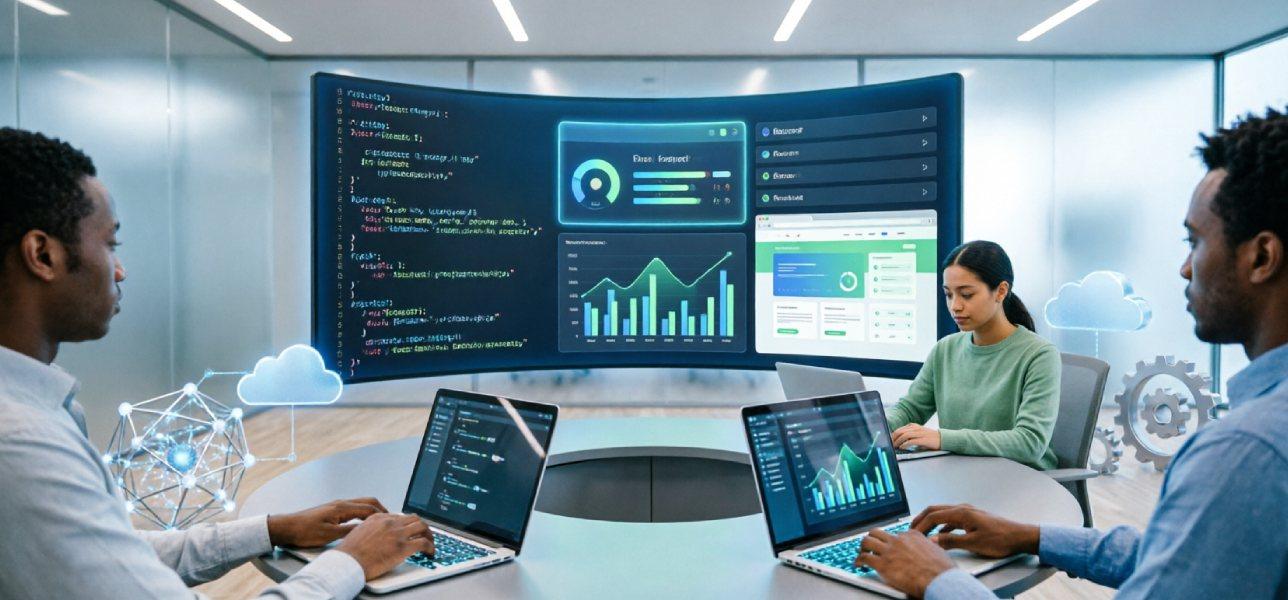 Python tools such as Django provide an authentication, database, and security toolset, enabling quicker and more reliable development.