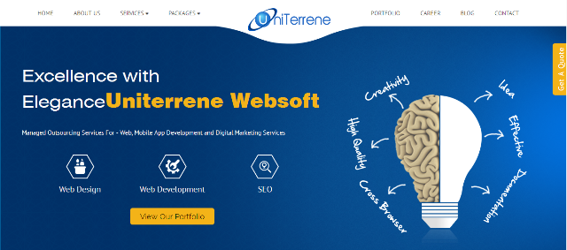 An Attractive Design of our New Website
